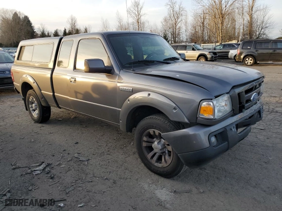 2007 Ford Ranger XL with VIN 1FTYR14UX7PA01623, listed as a Copart auction lot 41930375 with 906,555 mi miles and Salvage Title. Bid and sale history available at carsss.com. Image 4.