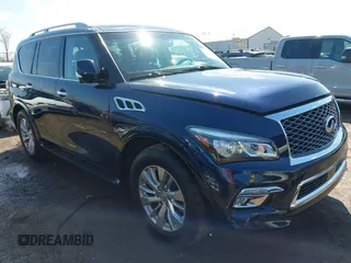 2016 Infiniti QX80 with VIN JN8AZ2NE7G9120964, listed as a IAAI auction lot 41897591 with 181,631 mi miles. Bid and sale history available at carsss.com. Image 1.