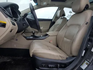 2014 Kia Cadenza Premium with VIN KNALN4D75E5145832, listed as a Copart auction lot 47038625 with 120,013 mi miles and Salvage Title. Bid and sale history available at carsss.com. Image 7.