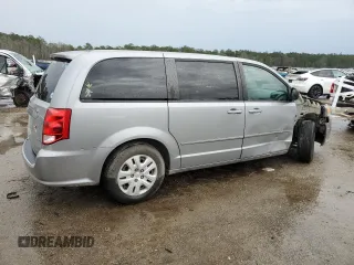 2014 Dodge Grand Caravan SE with VIN 2C4RDGBG3ER426969, listed as a Copart auction lot 43592225 with 135,423 mi miles and Salvage Title. Bid and sale history available at DreamBid. Image 3.