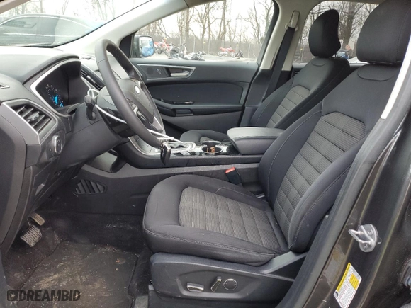 2017 Ford Edge SEL with VIN 2FMPK4J98HBC35264, listed as a Copart auction lot 45800055 with 46,378 mi miles and Salvage Title. Bid and sale history available at carsss.com. Image 7.