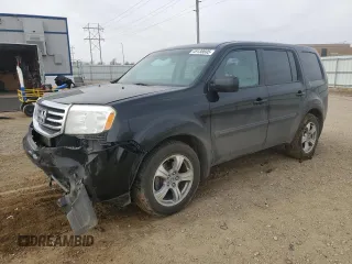 2012 Honda Pilot EX with VIN 5FNYF4H41CB044434, listed as a Copart auction lot 49138695 with 127,872 mi miles and Salvage Title. Bid and sale history available at DreamBid. Image 1.