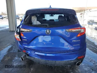 2023 Acura RDX w/A-Spec Package with VIN 5J8TC2H63PL001498, listed as a Copart auction lot 44694815 with 28,569 mi miles and Salvage title. Bid and sale history available at DreamBid. Image 6.