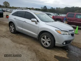 2015 Acura RDX Tech Pkg with VIN 5J8TB3H51FL013762, listed as a Copart auction lot 50046165 with 137,143 mi miles and Salvage Title. Bid and sale history available at carsss.com. Image 4.