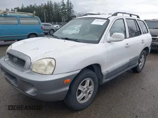 2004 Hyundai Santa Fe GLS with VIN KM8SC13D04U584320, listed as a IAAI auction lot 41847029 with 285,462 mi miles. Bid and sale history available at carsss.com. Image 2.