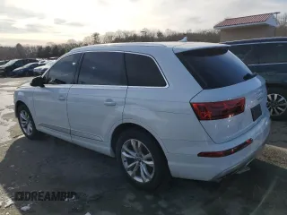 2018 Audi Q7 Premium Plus with VIN WA1LAAF72JD008450, listed as a Copart auction lot 45215335 with 0 mi miles and Salvage Title. Bid and sale history available at carsss.com. Image 2.