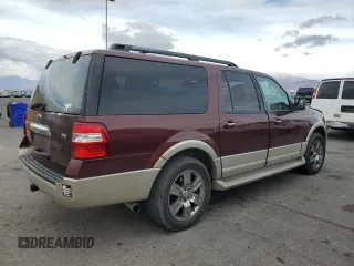2009 Ford Expedition EL Eddie Bauer with VIN 1FMFK18519EB00906, listed as a Copart auction lot 46627875 with 213,878 mi miles and Clean Title. Bid and sale history available at carsss.com. Image 3.
