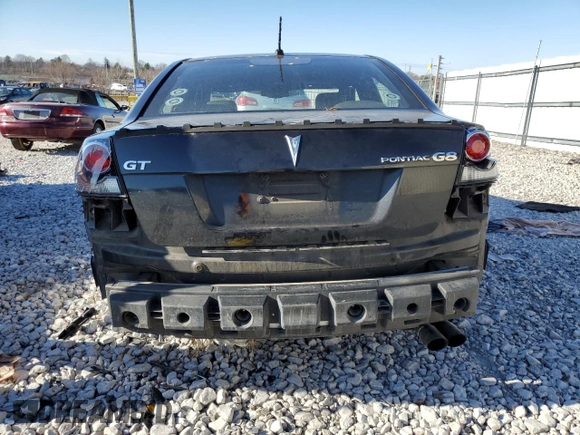 2009 Pontiac G8 GT with VIN 6G2EC57YX9L170035, listed as a Copart auction lot 86550934 with 154,157 mi miles and Salvage Title. Bid and sale history available at carsss.com. Image 6.