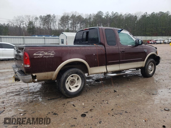 2000 Ford F-150 XL with VIN 1FTRX18L4YNA99427, listed as a Copart auction lot 49718795 with 0 mi miles and Salvage Title. Bid and sale history available at carsss.com. Image 3.