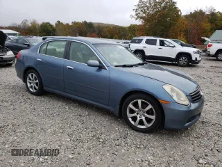 2005 Infiniti G35 with VIN JNKCV51F45M313923, listed as a Copart auction lot 75813304 with 126,894 mi miles and Clean Title. Bid and sale history available at DreamBid. Image 4.