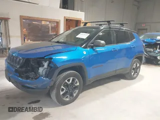 2018 Jeep Compass Trailhawk with VIN 3C4NJDDB3JT234529, listed as a IAAI auction lot 41973123 with 173,559 mi miles and . Bid and sale history available at DreamBid. Image 21.
