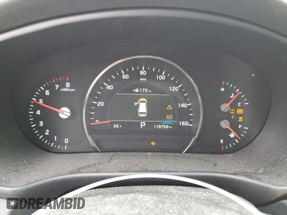 2019 Kia Sorento EX Sport V6 with VIN 5XYPH4A57KG610337, listed as a Copart auction lot 44856475 with 119,759 mi miles and Salvage Title. Bid and sale history available at carsss.com. Image 9.