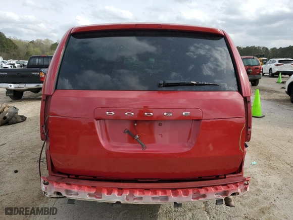 2013 Dodge Grand Caravan SXT with VIN 2C4RDGBG2DR791190, listed as a Copart auction lot 48193165 with 138,116 mi miles and Salvage Title. Bid and sale history available at carsss.com. Image 6.