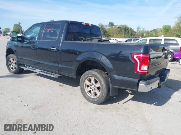 2017 Ford F-150 XL with VIN 1FTFW1EF9HFC67545, listed as a IAAI auction lot 41950482 with 120,222 mi miles and . Bid and sale history available at DreamBid. Image 3.