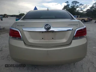 2010 Buick LaCrosse CXL with VIN 1G4GC5GG8AF138336, listed as a Copart auction lot 60421425 with 124,398 mi miles and Salvage title. Bid and sale history available at DreamBid. Image 6.