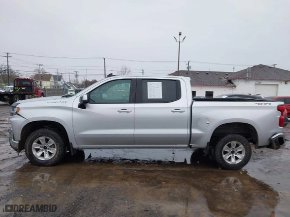 2020 Chevrolet Silverado 1500 LT with VIN 3GCPYDEK8LG296037, listed as a IAAI auction lot 41646290 with 57,128 mi miles. Bid and sale history available at carsss.com. Image 14.