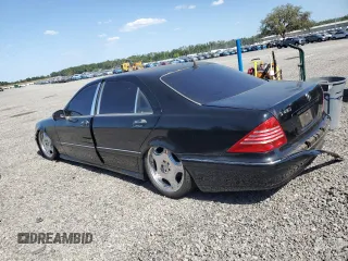 2006 Mercedes-Benz S 320/430/500 with VIN WDBNG70J26A479736, listed as a Copart auction lot 55303805 with 134,918 mi miles and Clean Title. Bid and sale history available at DreamBid. Image 2.