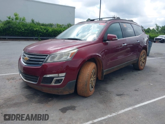 2016 Chevrolet Traverse LT z VIN 1GNKRGKD1GJ169074, wystawiony jako IAAI lot #42247451 z przebiegiem 139 889 mil mil oraz . Historia ofert i sprzedaży dostępna na DreamBid. Obrazek 17.