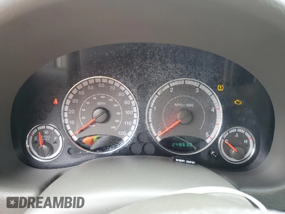 2006 Jeep Liberty Limited with VIN 1J4GL58536W145861, listed as a Copart auction lot 59084945 with 248,630 mi miles and Clean title. Bid and sale history available at DreamBid. Image 9.
