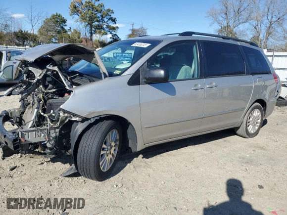 2008 Toyota Sienna CE with VIN 5TDZK23C48S145103, listed as a Copart auction lot 50456245 with 236,277 mi miles and Salvage Title. Bid and sale history available at carsss.com. Image 1.