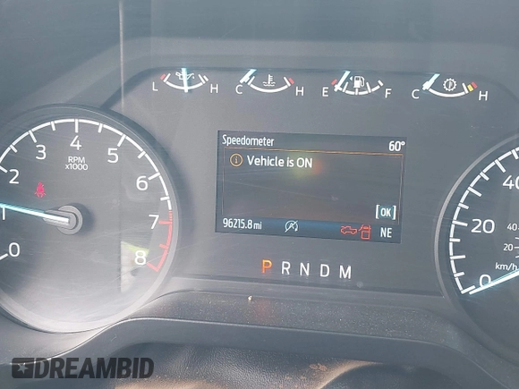 2021 Ford F-150 XL with VIN 1FTFX1E59MFC09787, listed as a IAAI auction lot 42162828 with 96,215 mi miles and . Bid and sale history available at DreamBid. Image 15.
