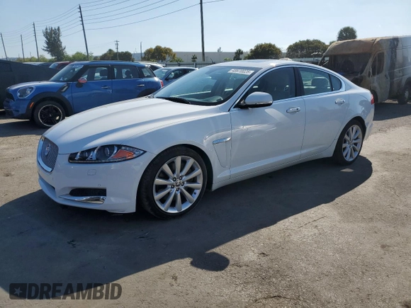 2014 Jaguar XF SC with VIN SAJWA0EX6E8U22068, listed as a Copart auction lot 48970025 with 51,218 mi miles and Clean Title. Bid and sale history available at DreamBid. Image 1.