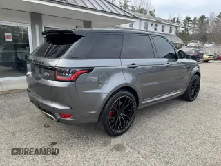 2018 Land Rover Range Rover Sport SVR with VIN SALWZ2SE3JA181653, listed as a Copart auction lot 50033545 with 84,325 mi miles and Clean Title. Bid and sale history available at carsss.com. Image 4.