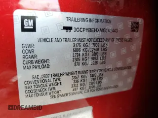 2021 Chevrolet Silverado 1500 Custom with VIN 3GCPYBEHXMG161443, listed as a Copart auction lot 74693364 with 52,969 mi miles and Salvage Title. Bid and sale history available at DreamBid. Image 12.