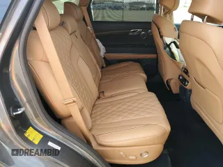 2023 Genesis GV80 with VIN KMUHCESC3PU124360, listed as a Copart auction lot 52595195 with 28,537 mi miles and Salvage title. Bid and sale history available at DreamBid. Image 11.