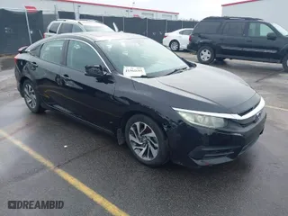 2016 Honda Civic Sedan EX with VIN 2HGFC2F7XGH506802, listed as a IAAI auction lot 41564603 with 102,058 mi miles. Bid and sale history available at carsss.com. Image 1.