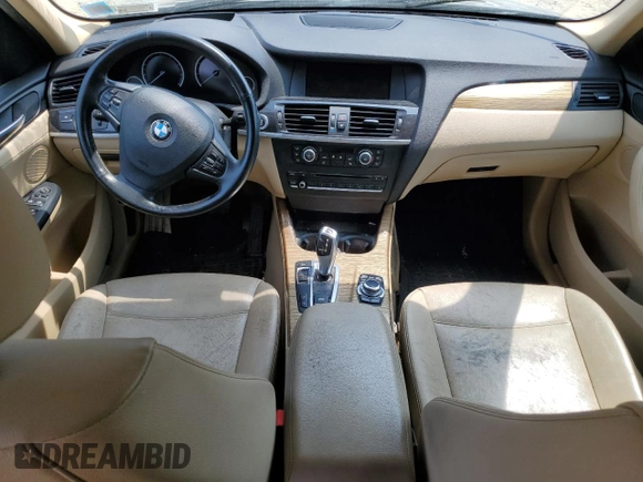 2014 BMW X3 xDrive28i z VIN 5UXWX9C52E0D40079, wystawiony jako Copart lot #59855915 z przebiegiem 91 076 mil mil oraz Czysty tytuł • Clean title. Historia ofert i sprzedaży dostępna na DreamBid. Obrazek 8.