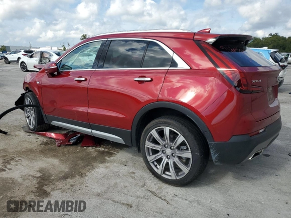 2021 Cadillac XT4 FWD Premium Luxury with VIN 1GYFZCR41MF043072, listed as a Copart auction lot 74430824 with 31,053 mi miles and Salvage Title. Bid and sale history available at carsss.com. Image 2.