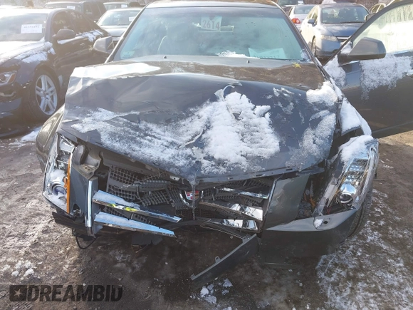2008 Cadillac CTS AWD w/1SB with VIN 1G6DT57V080178898, listed as a IAAI auction lot 41032712 with 1 mi miles. Bid and sale history available at carsss.com. Image 6.
