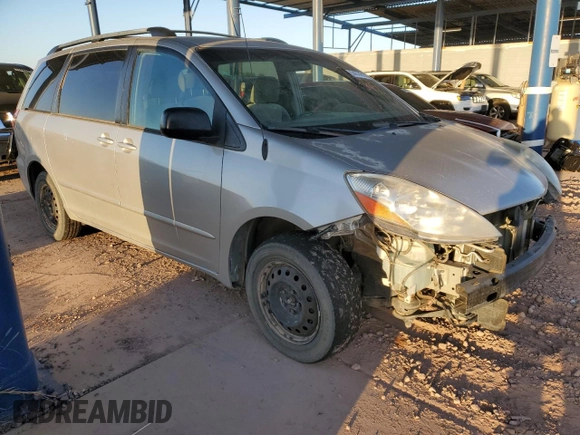 2010 Toyota Sienna CE with VIN 5TDKK4CC6AS329753, listed as a Copart auction lot 54374515 with 144,654 mi miles and Salvage Title. Bid and sale history available at DreamBid. Image 4.
