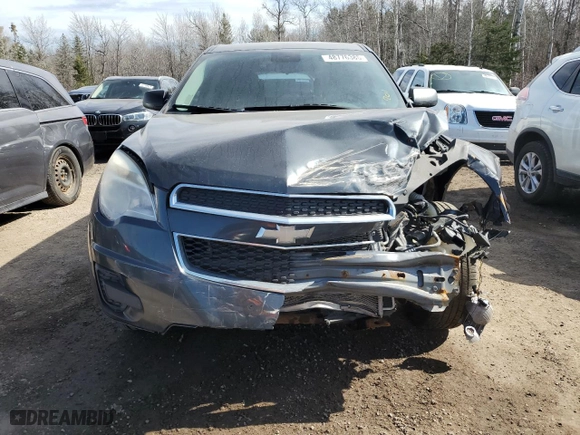 2013 Chevrolet Equinox LS with VIN 2GNALBEK8D1136797, listed as a Copart auction lot 48776385 with 282,428 mi miles and Salvage Title. Bid and sale history available at carsss.com. Image 5.