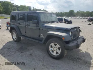 2008 Jeep Wrangler Unlimited X with VIN 1J4GA39188L520203, listed as a Copart auction lot 55226525 with 144,560 mi miles and Salvage Title. Bid and sale history available at carsss.com. Image 4.