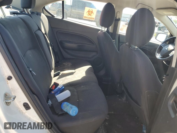 2017 Mitsubishi Mirage ES z VIN ML32F3FJ2HH003054, wystawiony jako Copart lot #55976015 z przebiegiem 80 489 mil mil oraz Szkody całkowita. Historia ofert i sprzedaży dostępna na DreamBid. Obrazek 10.