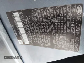 2019 Land Rover Range Rover HSE с VIN SALGS2SV1KA516631, выставлен на аукционе IAAI как лот 41630116 с пробегом 41 840 миль миль и . История ставок и продаж доступна на DreamBid. Изображение 9.