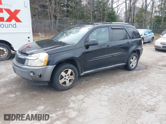 2005 Chevrolet Equinox LS with VIN 2CNDL23F056199131, listed as a IAAI auction lot 42136537 with 229,870 mi miles and . Bid and sale history available at DreamBid. Image 2.