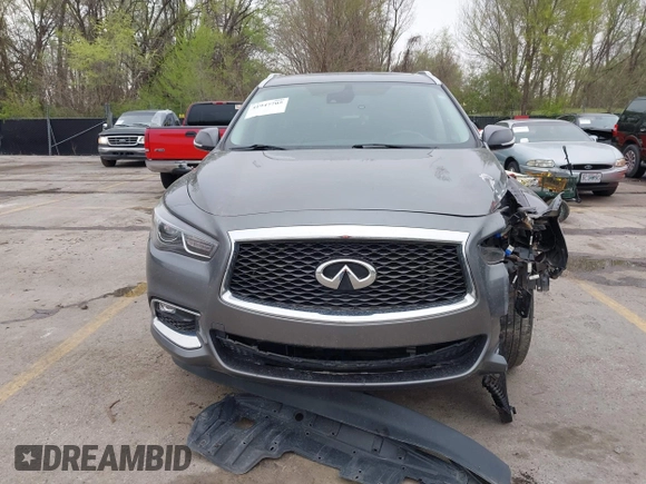 2019 Infiniti QX60 Pure z VIN 5N1DL0MN0KC516547, wystawiony jako IAAI lot #41947705 z przebiegiem 83 454 mil mil oraz . Historia ofert i sprzedaży dostępna na DreamBid. Obrazek 12.
