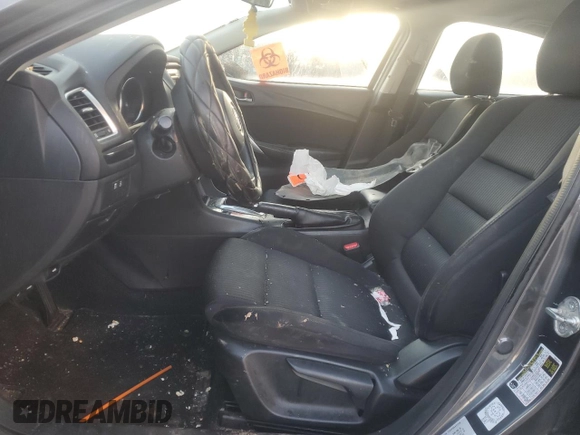 2015 Mazda 6 i Sport with VIN JM1GJ1U51F1189476, listed as a Copart auction lot 48227795 with Not Provided miles and Clean Title. Bid and sale history available at carsss.com. Image 7.