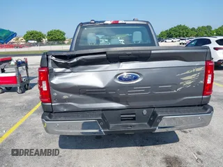 2023 Ford F-150 XL with VIN 1FTEW1C55PKD33889, listed as a IAAI auction lot 42334571 with 41,054 mi miles and . Bid and sale history available at DreamBid. Image 6.