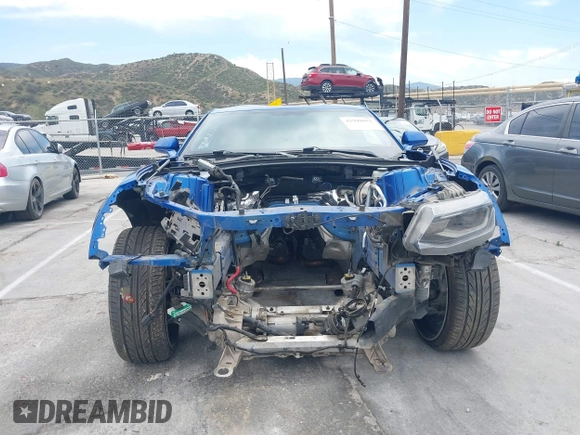 2018 Chevrolet Camaro ZL1 with VIN 1G1FK1R64J0115583, listed as a IAAI auction lot 41998052 with Not Provided miles and . Bid and sale history available at DreamBid. Image 6.