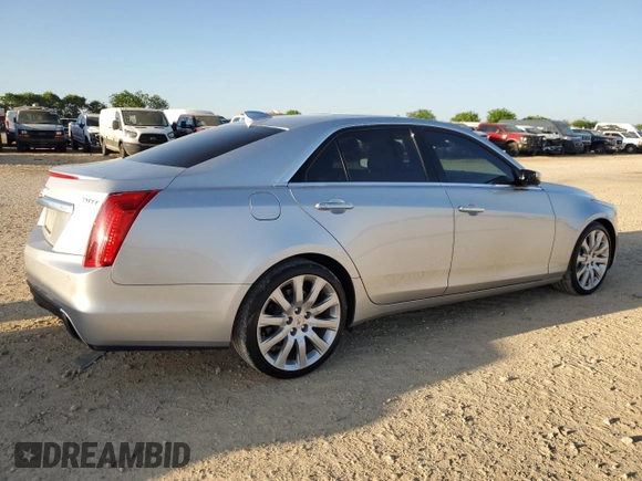 2018 Cadillac CTS Luxury RWD with VIN 1G6AR5SX3J0183058, listed as a Copart auction lot 52243315 with 46,789 mi miles and Clean title. Bid and sale history available at DreamBid. Image 3.