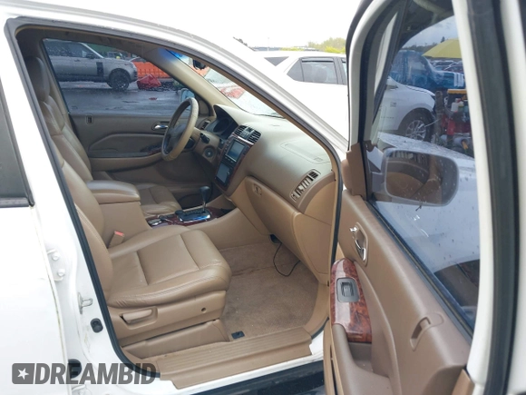 2002 Acura MDX with VIN 2HNYD18282H537033, listed as a IAAI auction lot 41965507 with Not Provided miles. Bid and sale history available at carsss.com. Image 5.