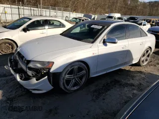 2012 Audi S4 Premium Plus with VIN WAUBGAFL9CA118524, listed as a Copart auction lot 85443994 with 85,331 mi miles and Salvage Title. Bid and sale history available at carsss.com. Image 1.