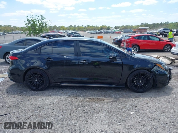 2021 Toyota Corolla SE with VIN 5YFS4MCE5MP076756, listed as a IAAI auction lot 41915379 with 109,975 mi miles. Bid and sale history available at carsss.com. Image 13.