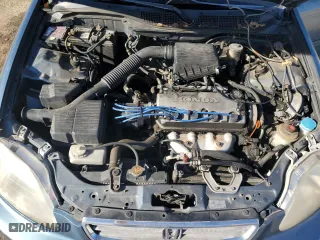 1996 Honda Civic LX "O" w/Air with VIN 1HGEJ6676TL055079, listed as a Copart auction lot 49606455 with 253,131 mi miles and Salvage Title. Bid and sale history available at carsss.com. Image 13.