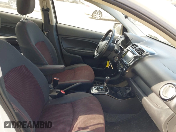 2020 Mitsubishi Mirage SE with VIN ML32F4FJ8LHF04368, listed as a IAAI auction lot 41695505 with 52,431 mi miles and . Bid and sale history available at DreamBid. Image 5.