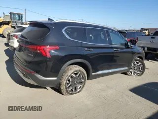 2023 Hyundai Santa Fe Hybrid Limited with VIN 5NMS5DA14PH017113, listed as a Copart auction lot 75675694 with 5,993 mi miles and Salvage Title. Bid and sale history available at carsss.com. Image 3.